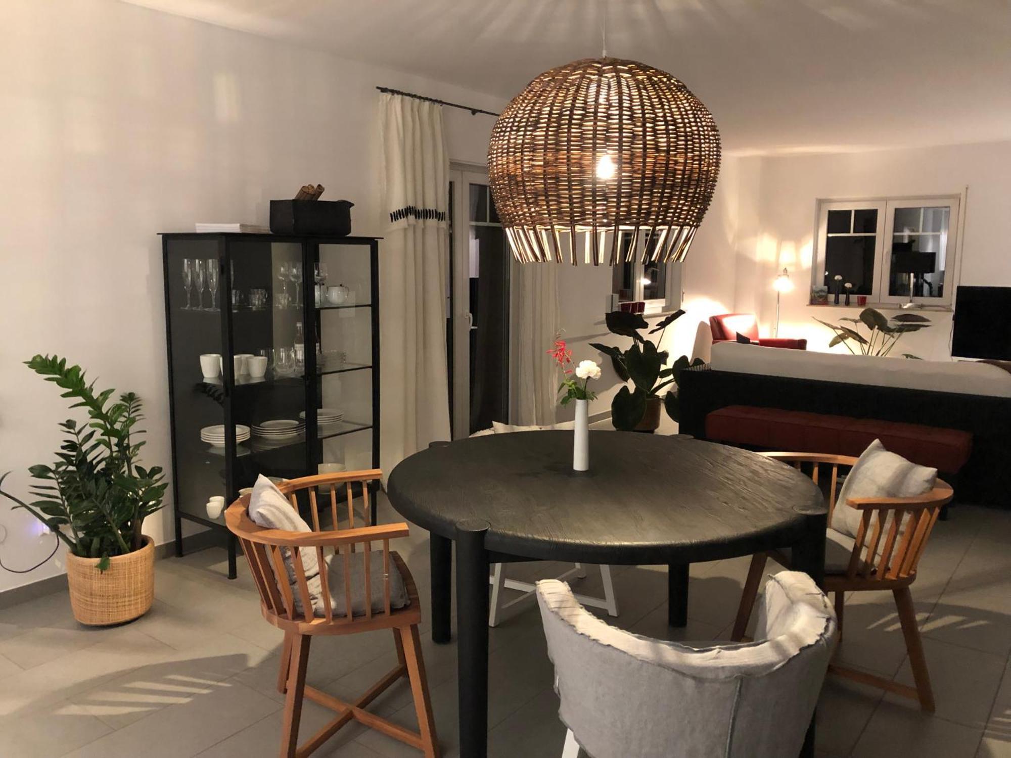 Stilvolle Wohnung Fuer 2-3 Personen - Mit Riesiger Dachterrasse Haigerloch Luaran gambar